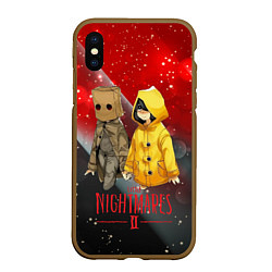 Чехол iPhone XS Max матовый Little Nightmares 2