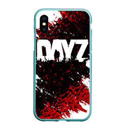 Чехол iPhone XS Max матовый DayZ, цвет: 3D-мятный