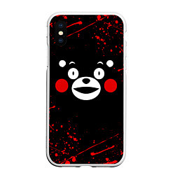 Чехол iPhone XS Max матовый KUMAMON КУМАМОН