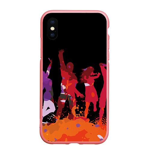 Чехол iPhone XS Max матовый Танцы / 3D-Баблгам – фото 1