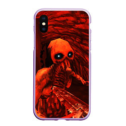 Чехол iPhone XS Max матовый WRATH: Aeon of Ruin ENEMY, цвет: 3D-сиреневый