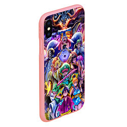 Чехол iPhone XS Max матовый ONE PIECE ВАН ПИС ПЕРСОНАЖИ, цвет: 3D-баблгам — фото 2