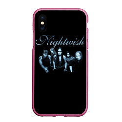 Чехол iPhone XS Max матовый Nightwish with old members