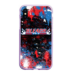 Чехол iPhone XS Max матовый BLEACH LOGO БЛИЧ