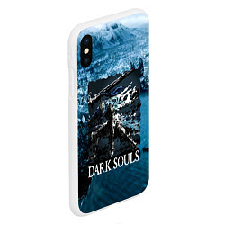 Чехол iPhone XS Max матовый DARKSOULS Project Dark, цвет: 3D-белый — фото 2