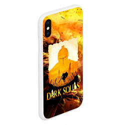 Чехол iPhone XS Max матовый DARKSOULS SKULL&MAGIC, цвет: 3D-белый — фото 2