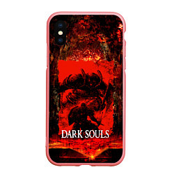 Чехол iPhone XS Max матовый DARK SOULS GAME STORY, цвет: 3D-баблгам