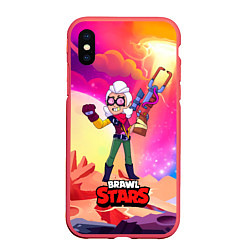 Чехол iPhone XS Max матовый Белль Belle Brawl Stars