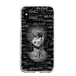 Чехол iPhone XS Max матовый Kaneki Ken 1000-7, цвет: 3D-белый