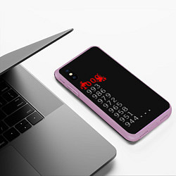 Чехол iPhone XS Max матовый 1000 - 7 Tokyo Ghoul, цвет: 3D-сиреневый — фото 2