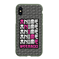 Чехол iPhone XS Max матовый Anime weeaboo