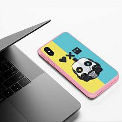 Чехол iPhone XS Max матовый XBOT 4000 Love, Death and Robots Z, цвет: 3D-баблгам — фото 2
