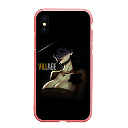 Чехол iPhone XS Max матовый Resident Evil Village Вампирша