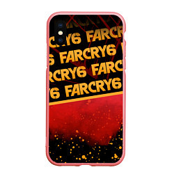 Чехол iPhone XS Max матовый Far Cry 6, цвет: 3D-баблгам