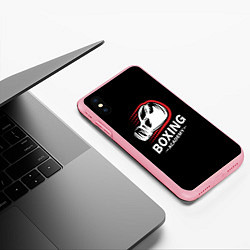 Чехол iPhone XS Max матовый Бокс, цвет: 3D-баблгам — фото 2