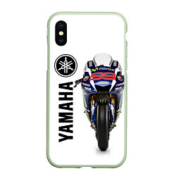 Чехол iPhone XS Max матовый YAMAHA 002