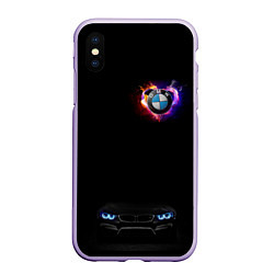 Чехол iPhone XS Max матовый BMW Car