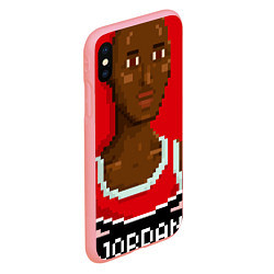 Чехол iPhone XS Max матовый Retro Jordan, цвет: 3D-баблгам — фото 2