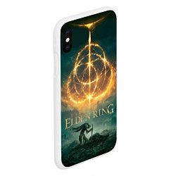 Чехол iPhone XS Max матовый Elden Ring key art, цвет: 3D-белый — фото 2