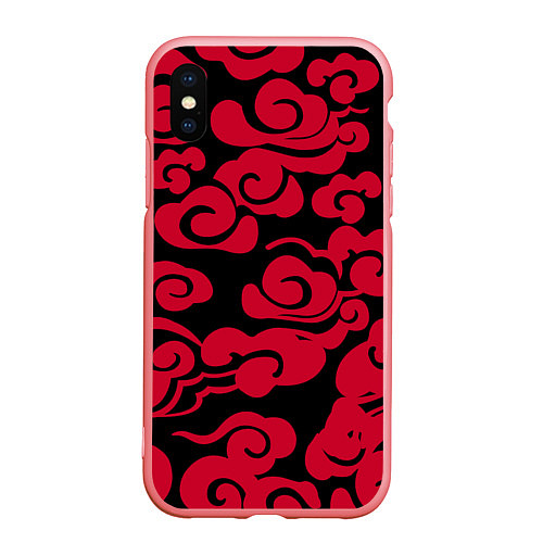 Чехол iPhone XS Max матовый Красное облако / 3D-Баблгам – фото 1