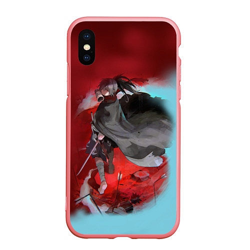 Чехол iPhone XS Max матовый ХЯККИМАРУ ДОРОРО DORORO / 3D-Баблгам – фото 1