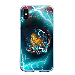 Чехол iPhone XS Max матовый ZENITSU ЗЕНИТСУ ЛОГО спина