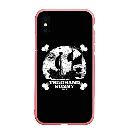 Чехол iPhone XS Max матовый One Piece team / 3D-Баблгам – фото 1