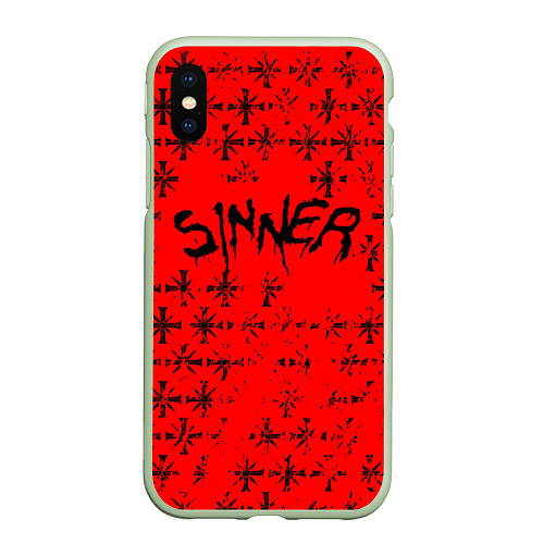 Чехол iPhone XS Max матовый FAR CRY 5 SINNER ГРЕШНИК / 3D-Салатовый – фото 1