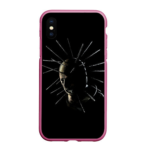 Чехол iPhone XS Max матовый Craig Jones / 3D-Малиновый – фото 1