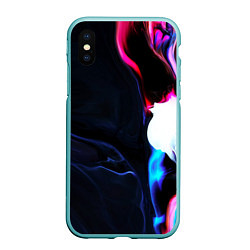 Чехол iPhone XS Max матовый Абстракция