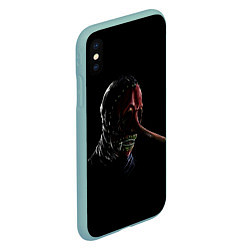 Чехол iPhone XS Max матовый Chris Fehn, цвет: 3D-мятный — фото 2