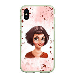 Чехол iPhone XS Max матовый Амели Amelie Z