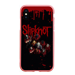 Чехол iPhone XS Max матовый SLIPKNOT СЛИПКНОТ Z, цвет: 3D-баблгам