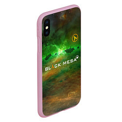 Чехол iPhone XS Max матовый BLACK MESA HALF-LIFE Z, цвет: 3D-розовый — фото 2