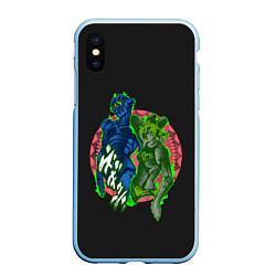 Чехол iPhone XS Max матовый Stone Ocean JoJo