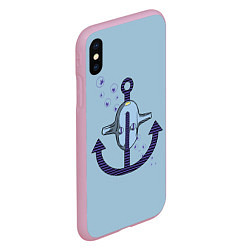 Чехол iPhone XS Max матовый Soft & Wet JoJo, цвет: 3D-розовый — фото 2