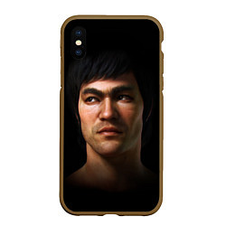 Чехол iPhone XS Max матовый Bruce