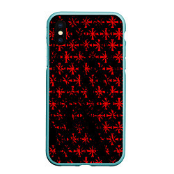 Чехол iPhone XS Max матовый FAR CRY 5 СЕКТАНТЫ ГРЕШНИК, цвет: 3D-мятный