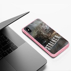 Чехол iPhone XS Max матовый Отчуждение S T A L K E R Z, цвет: 3D-баблгам — фото 2
