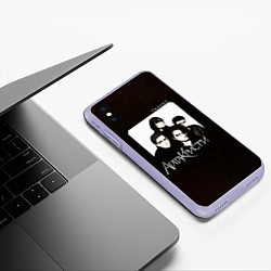 Чехол iPhone XS Max матовый Агата Кристи СкаZки, цвет: 3D-светло-сиреневый — фото 2