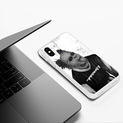 Чехол iPhone XS Max матовый THE PRODIGY ПРОДИДЖИ Z, цвет: 3D-белый — фото 2