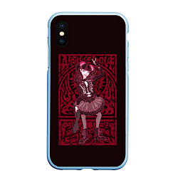 Чехол iPhone XS Max матовый Baby metal fan