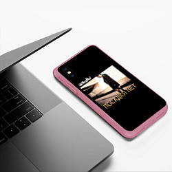 Чехол iPhone XS Max матовый Тараканы! ПОСАДКИ НЕТ, цвет: 3D-малиновый — фото 2