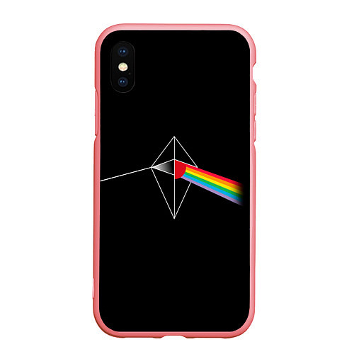 Чехол iPhone XS Max матовый No mens sky x Pink Floyd / 3D-Баблгам – фото 1