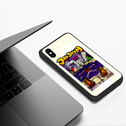 Чехол iPhone XS Max матовый Элизиум Домой!, цвет: 3D-черный — фото 2