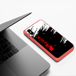 Чехол iPhone XS Max матовый Токийские мстители, цвет: 3D-красный — фото 2