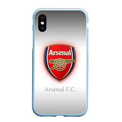 Чехол iPhone XS Max матовый F C Arsenal