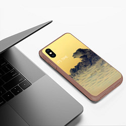 Чехол iPhone XS Max матовый Its Time - Imagine Dragons, цвет: 3D-коричневый — фото 2