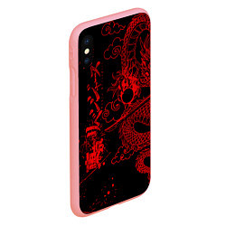 Чехол iPhone XS Max матовый ТОКИЙСКИЕ МСТИТЕЛИ КРАСНЫЙ ДРАКОН, цвет: 3D-баблгам — фото 2