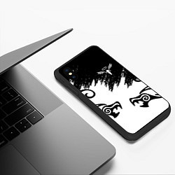 Чехол iPhone XS Max матовый ТОКИЙСКИЕ МСТИТЕЛИ ВАЛЬГАЛЛА, цвет: 3D-черный — фото 2